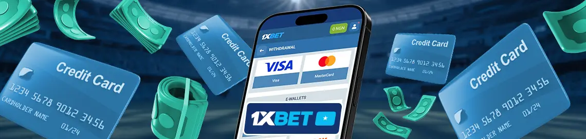 1xBet withdrawal methods in Somalia