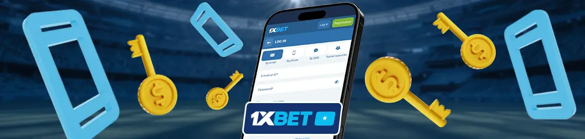 How to login to 1xBet in Somalia